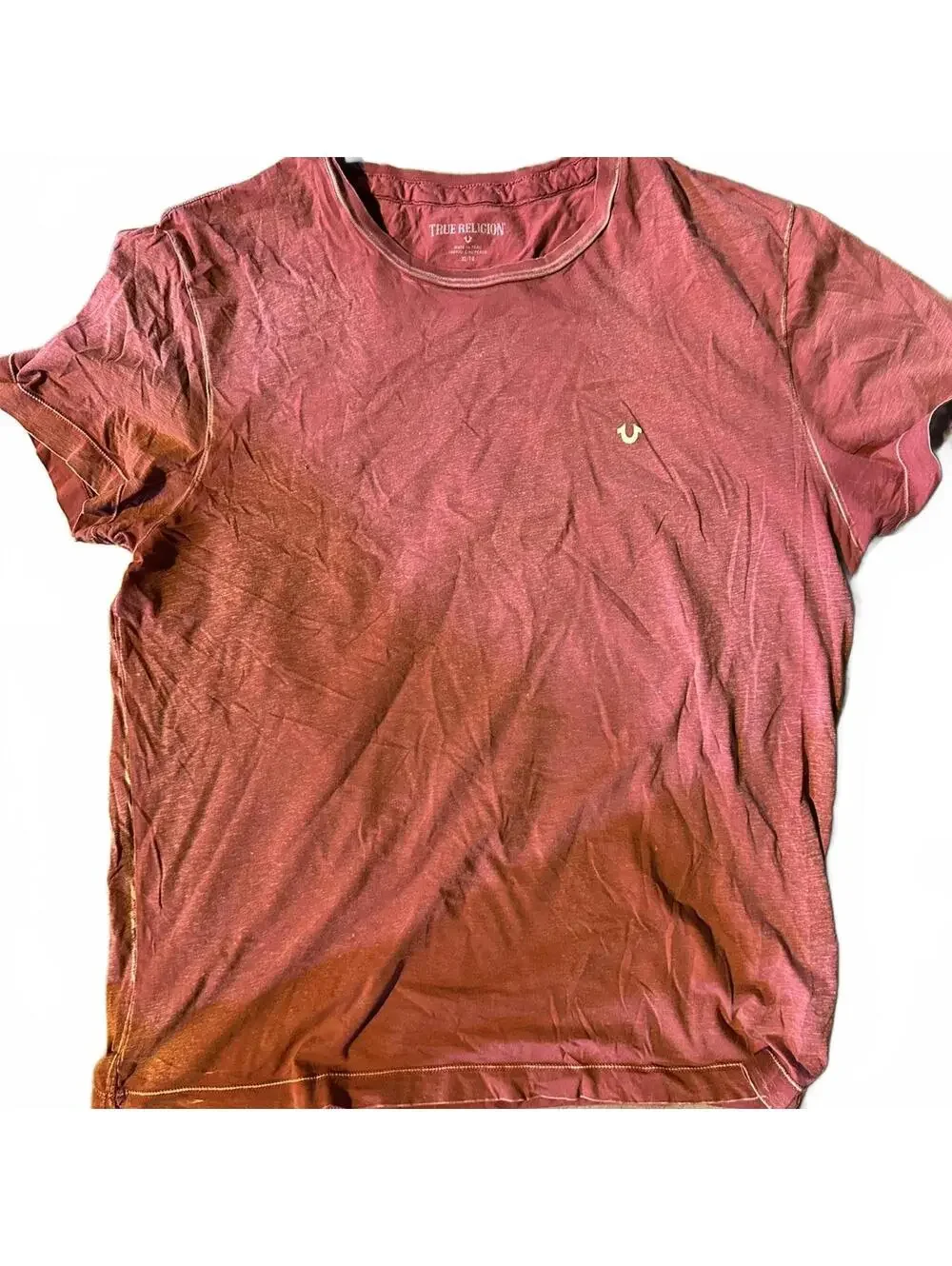 True Religion Red Crewneck Tee XL